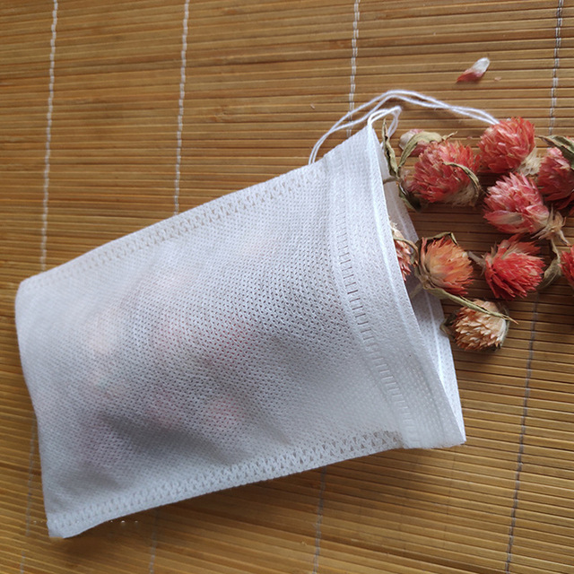 Tasak-CZ 100 sztuk jednorazowych torebek na herbatę z zaparzaczem - String Heal Seal, bibuła filtracyjna - Wianko - 4