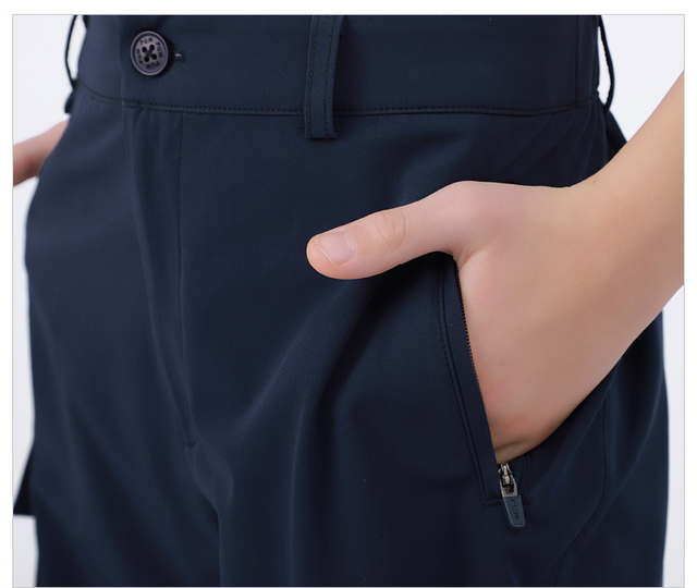 Chłopięce letnie spodenki golfowe PGM z elastyczną gumką KUZ104 - odzież sportowa casual dla dzieci - Wianko - 10