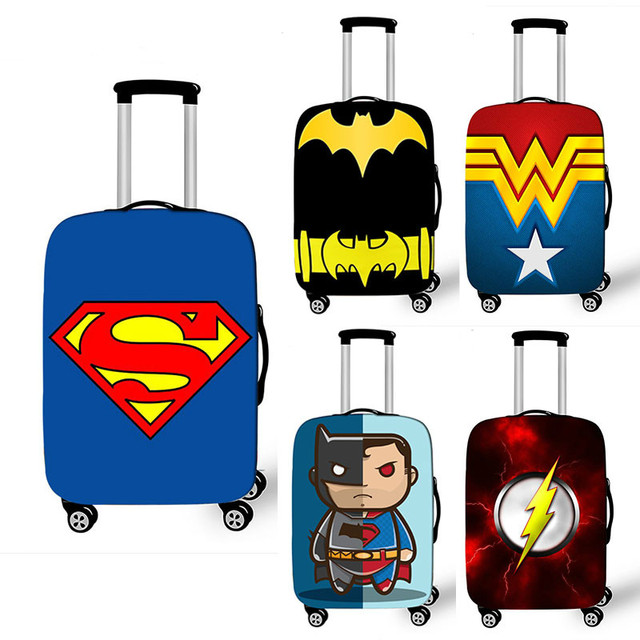 Pokrowiec Superbohater do bagażu 18-32 Cal - zagęszczony, ochronny przed kurzem, walizka, wózek - podróżne akcesoria - Wianko - 5