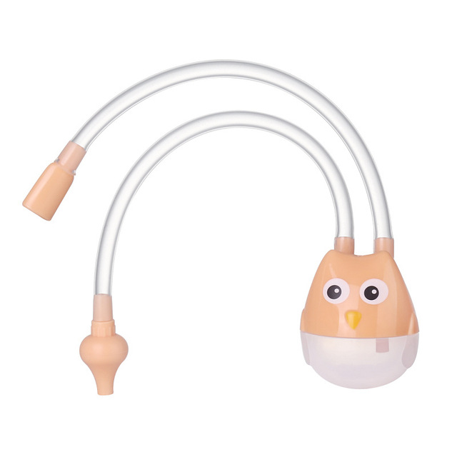 Aspirator do nosa dla niemowląt - ssanie typu absorpcja, 1 sztuka, silikonowy, anty-refluks, rura ssąca Booger - Wianko - 3