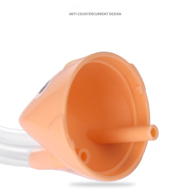 Aspirator do nosa dla niemowląt - ssanie typu absorpcja, 1 sztuka, silikonowy, anty-refluks, rura ssąca Booger - Wianko - 8