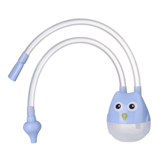 Aspirator do nosa dla niemowląt - ssanie typu absorpcja, 1 sztuka, silikonowy, anty-refluks, rura ssąca Booger - Wianko - 1