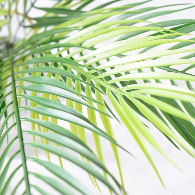 Sztuczna roślina paproć wysokiej jakości zielona dekoracja do sypialni i ślubna - Wianko - 8
