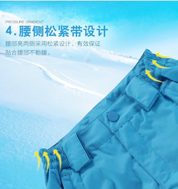 Kombinezon narciarski zielony Doodle dla chłopców, wodoodporny, izolowany, dziecięcy zestaw narciarski - kurtka śniegowa i spodnie - Wianko - 26