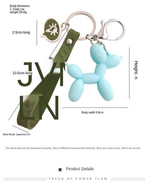 Breloczek balon pies brelok do kluczyków kreatywny z ładnym szczeniakiem Haikyuu - para tornister wiszących ornamentów - Wianko - 22