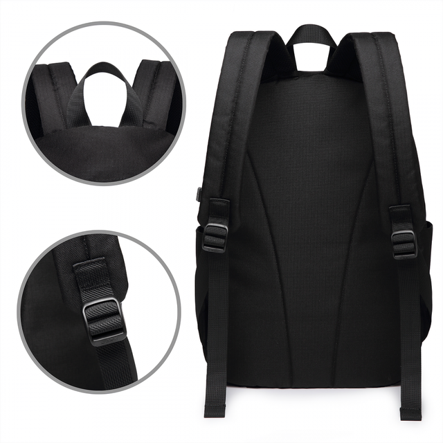 Plecak Nuttin Conor McGregor z ładowarką USB - zabawny wydruk graficzny, idealny dla mężczyzn i kobiet, podróżny plecak na laptopa - Wianko - 4