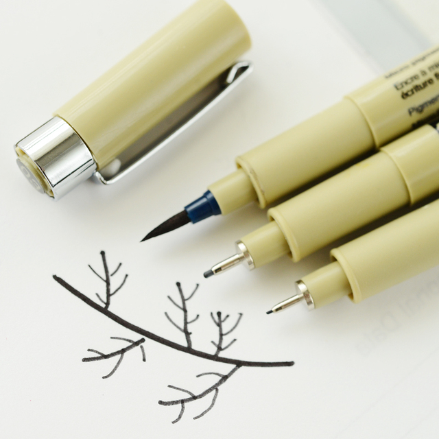 Sakura Pigma Micron Fine Pen - czarny długopis wodoodporny o gładkim tuszu do rysowania i szkicowania (1 sztuka) - Wianko - 9