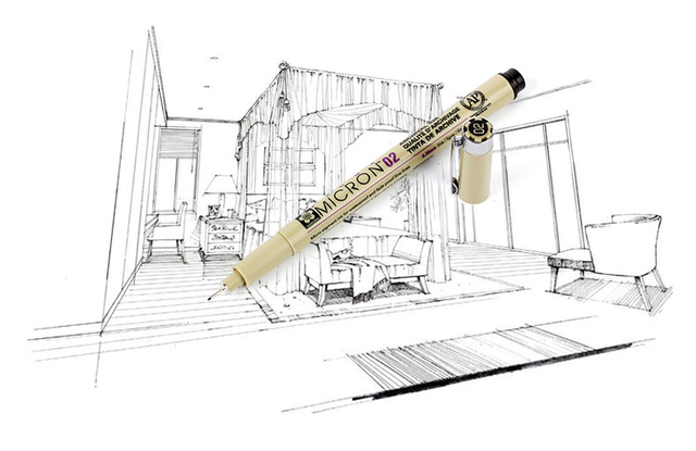 Sakura Pigma Micron Fine Pen - czarny długopis wodoodporny o gładkim tuszu do rysowania i szkicowania (1 sztuka) - Wianko - 11