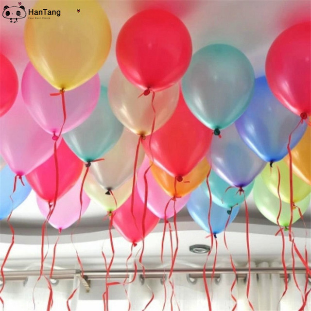 100 sztuk 10-calowych nadmuchiwanych balonów lateksowych w różnych kolorach - idealne dekoracje na ślub, urodziny, imprezę lub jako prezent na Boże Narodzenie - Wianko - 6