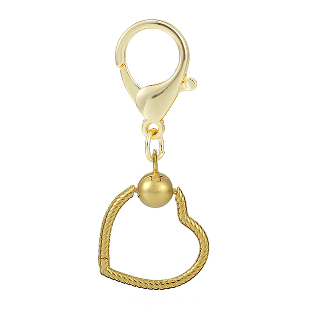 Srebrny brelok kluczyk z motywem owadów - modny dodatek torebki, idealny prezent dla kobiet - Wianko - 4