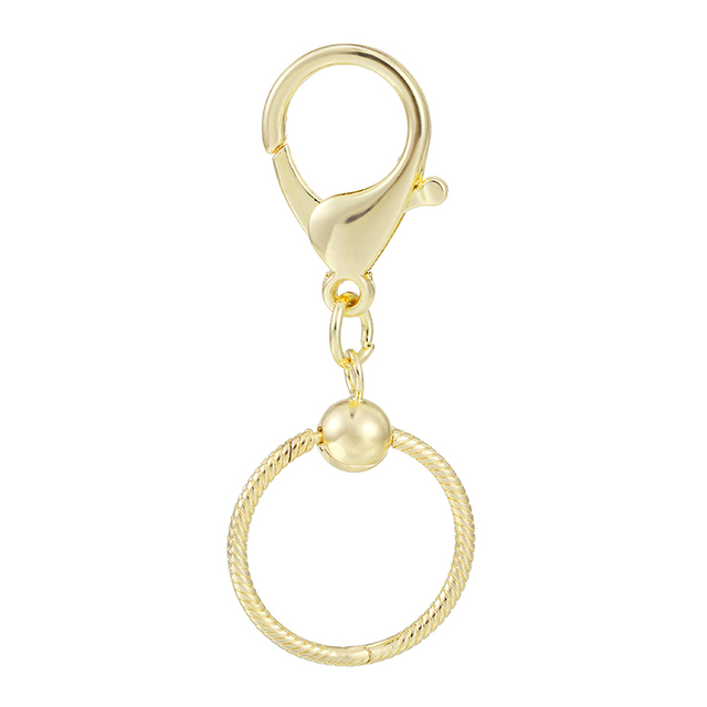 Srebrny brelok kluczyk z motywem owadów - modny dodatek torebki, idealny prezent dla kobiet - Wianko - 7