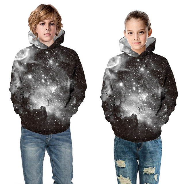 Bluza dziecięca jesień zima dla chłopców i dziewcząt 5-14 lat z kapturem i 3D drukowanym wzorem - sportowa, wygodna i odkrywająca najnowsze trendy - Wianko - 31