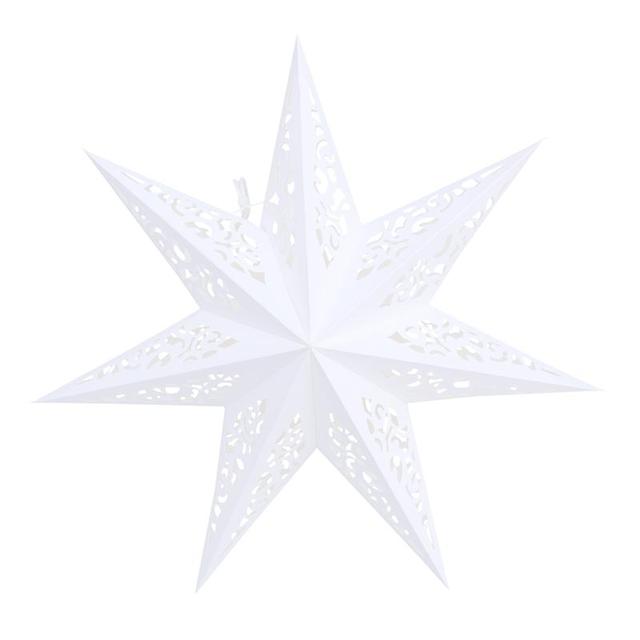 45cm Lampion w kształcie gwiazdy z papierowym abażurem dekoracyjnym do wiszenia - okno, ogród, przyjęcie - Wianko - 5
