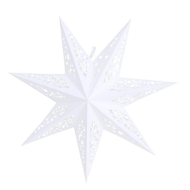 45cm Lampion w kształcie gwiazdy z papierowym abażurem dekoracyjnym do wiszenia - okno, ogród, przyjęcie - Wianko - 8