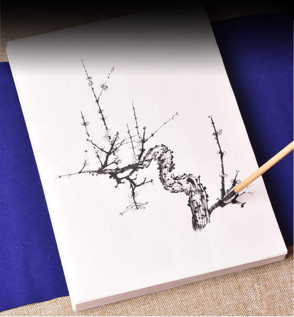 Papier Xuan do malowania drzewo, linia rysunek, kolekcja początkujący, rękopis, skrupulatne malowanie, może być kolorowy - Wianko - 1