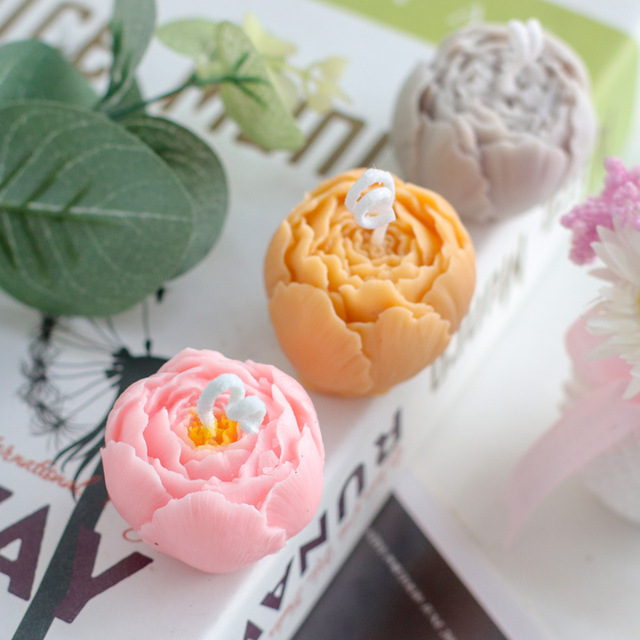 Formy silikonowe do tworzenia 3D kwiatów i dekorowania świec oraz ciast czekoladowych z masy cukrowej - Wianko - 2