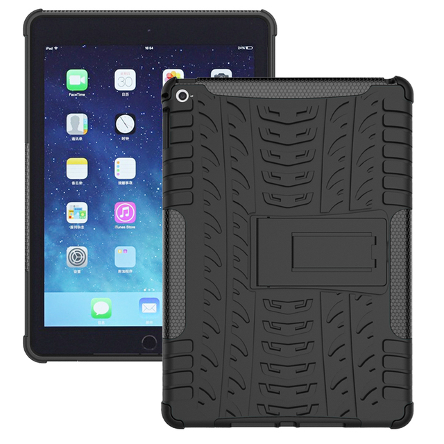 Etui Pancerne Heavy Duty z Podpórką dla Apple iPad 2-6, Mini 4-3-2, iPad Air 2, iPad Pro 10.5-11-9.7 2017-2018 - Wianko - 12