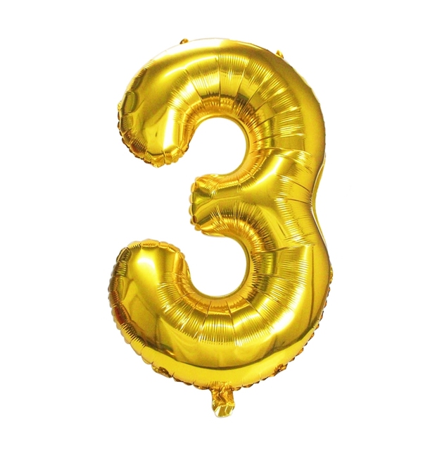 Złoty balon foliowy w kształcie cyfry - idealna dekoracja urodzinowa dla mężczyzn i kobiet w wieku 1, 2, 3, 4, 5, 6, 7, 8, 9, 10, 16, 18, 21, 25, 30, 35, 40, 50, 60 lat - Wianko - 4