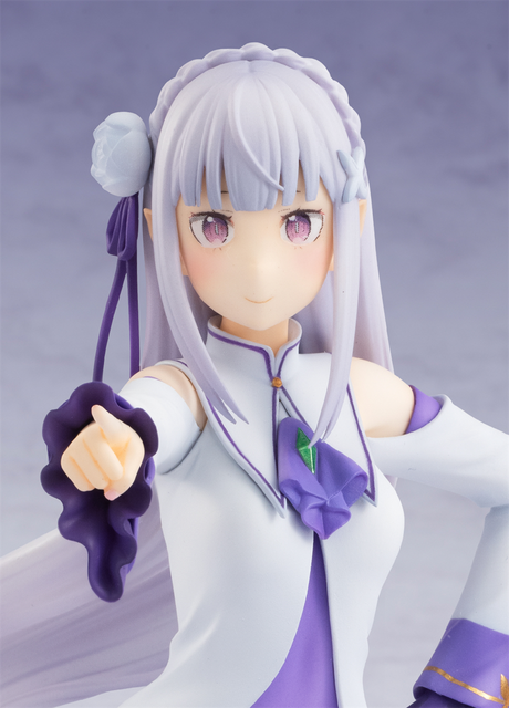 Anime figurka Emilia z serialu Re: Zero - 17cm, wykonana z PVC - Wianko - 5