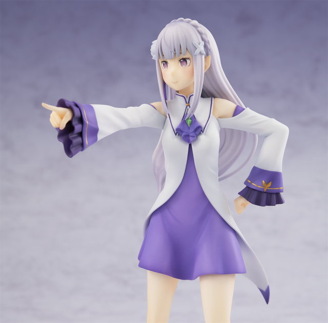 Anime figurka Emilia z serialu Re: Zero - 17cm, wykonana z PVC - Wianko - 11