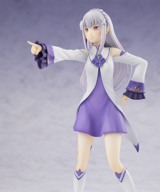 Anime figurka Emilia z serialu Re: Zero - 17cm, wykonana z PVC - Wianko - 6