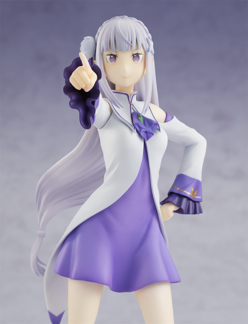 Anime figurka Emilia z serialu Re: Zero - 17cm, wykonana z PVC - Wianko - 10