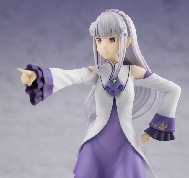 Anime figurka Emilia z serialu Re: Zero - 17cm, wykonana z PVC - Wianko - 8