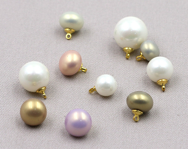 Pakiet 10 sztuk wysokiej jakości imitacji guzików perłowych plastikowych do szycia ubrań dziecięcych, damskich koszul i swetrów - Wianko - 6