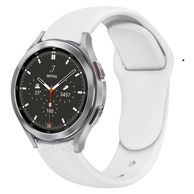 Silikonowy pasek do zegarka Samsung Galaxy 4 - 42mm 46mm - czarny principe - na nadgarstek - Wianko - 7