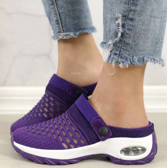 Nowe sandały na co dzień z poduszkami i antypoślizgowymi platformami dla kobiet w 2022 roku - Wianko - 16