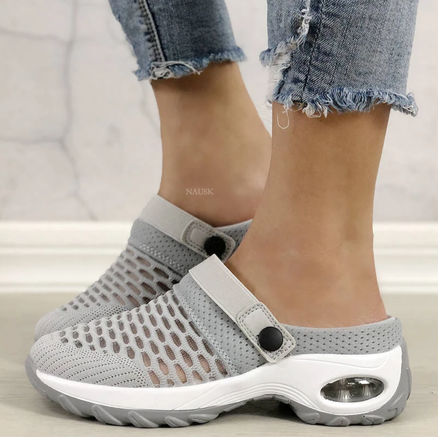 Nowe sandały na co dzień z poduszkami i antypoślizgowymi platformami dla kobiet w 2022 roku - Wianko - 14