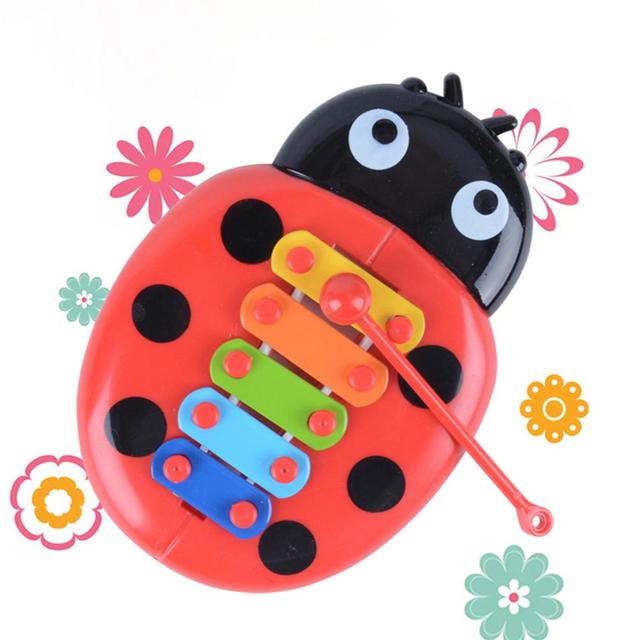 Zabawkowy instrument muzyczny Funny Cartoon - wkładka Beetle dla dzieci, przedszkole, nauka numerów - Wianko - 4