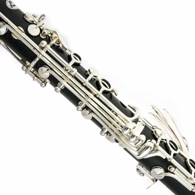 Muzyka Fancier klub bakelit Bb klarnet RC PRESTIGE profesjonalny 17 ustnik, posrebrzane klucze, darmowa wysyłka - Wianko - 9