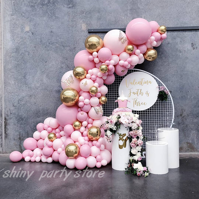 Balon lateksowy okrągły w matowym kształcie, kolor biały, różowy i niebieski, idealny do dekoracji na ślub, urodziny, przyjęcie - Wianko - 1