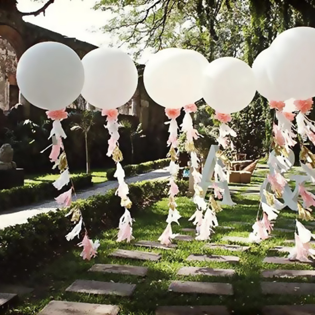 Balon lateksowy okrągły w matowym kształcie, kolor biały, różowy i niebieski, idealny do dekoracji na ślub, urodziny, przyjęcie - Wianko - 4