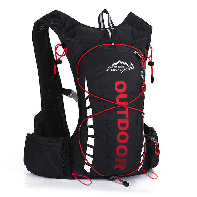 Wodoodporna torba na rower MTB 8L z bidonem 2L - idealna na wspinaczkę, bieganie i kemping - Wianko - 7