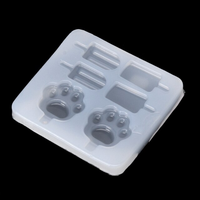 Forma do tworzenia biżuterii - lody, koty, pazury - żywica silikonowa UV - Wianko - 6