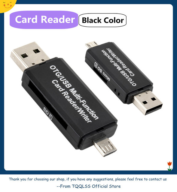 Czytnik kart 2 w 1 SDHC/SD/TF Micro USB OTG Adapter dla Macbook/Huawei/Xiaomi/Android PC - Wianko - 4