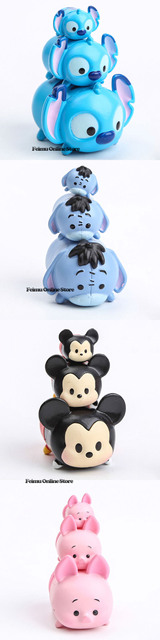 Figurka Disney Tsum Tsum Myszka Miki Minnie Kubuś Puchatek Ściegu Q - Model do Zbierania, Dekoracji Ciast i Zabawek (Akcja) - Wianko - 3