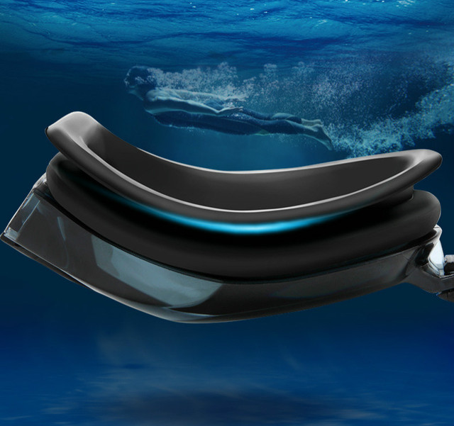 Regulowane okulary pływackie męsko-damskie z antyfogiem, ochroną UV i wodoodpornością - Wianko - 4