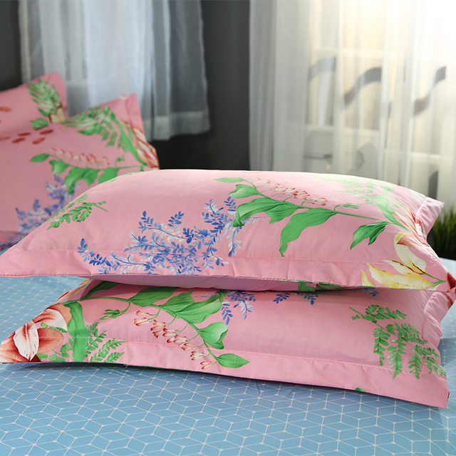 Zestaw pościeli narzuta na kołdrę i poszewki na poduszki dla dzieci i nastolatków - królowa pełna Twin, kwiatowy wzór - Wianko - 20