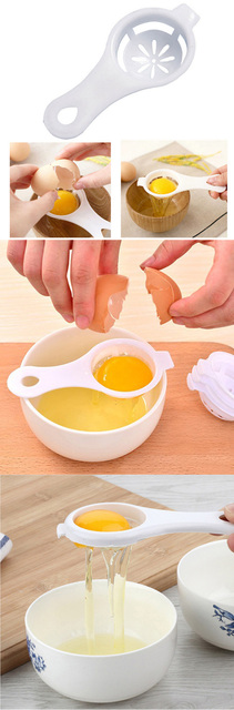 Separator jaj do rozdzielania białka i żółtka, narzędzie kuchenne do pieczenia - Wianko - 2