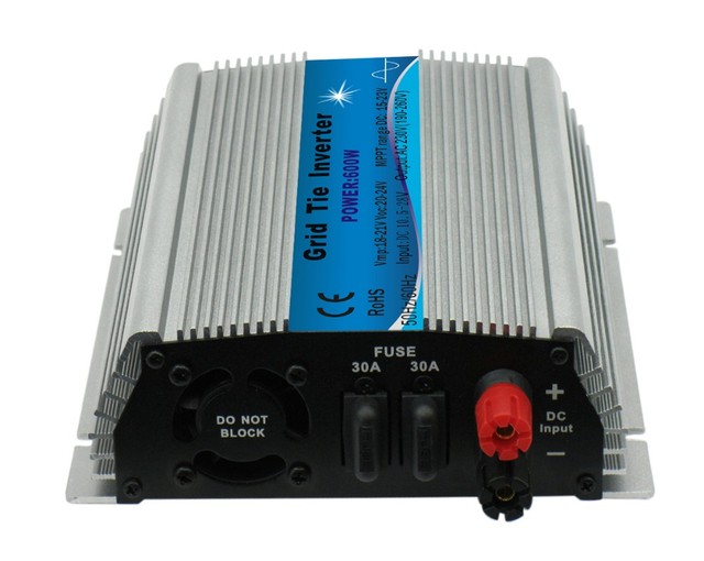 Falownik solarny MPPT 600W, czysta fala sinusoidalna, 10.5-28V lub 22-60VDC do 110V lub 230VAC - Wianko - 14