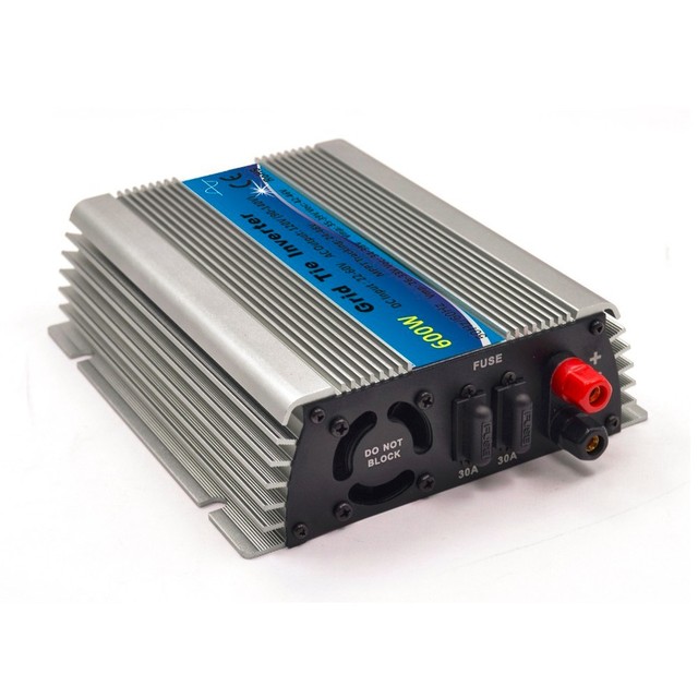 Falownik solarny MPPT 600W, czysta fala sinusoidalna, 10.5-28V lub 22-60VDC do 110V lub 230VAC - Wianko - 2