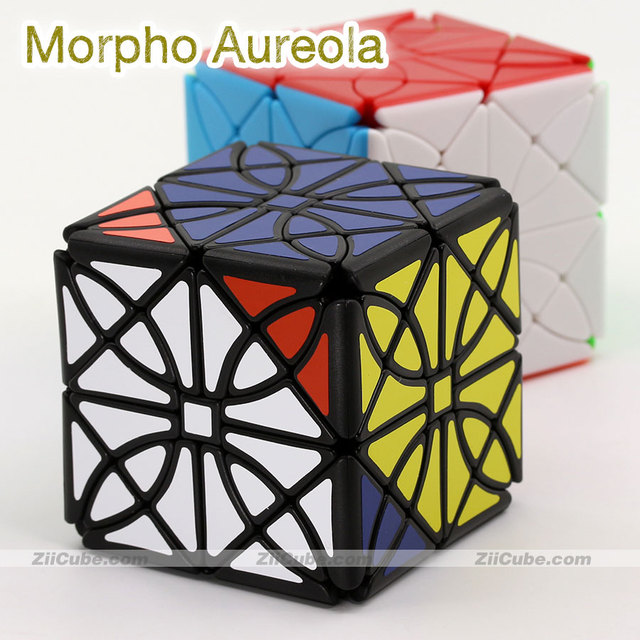 Magiczna kostka łamigłówka limCube Morpho Aureola Morphidae Marinita Helena Deidamia - skośne edukacyjne twist zabawki puzzle - Wianko - 32
