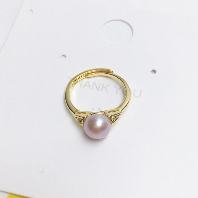 Pierścionek z perłą 925 srebro zaręczyny, naturalna perła, moda damski pierścionek - Wianko - 11