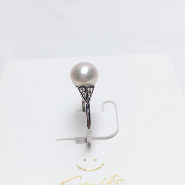 Pierścionek z perłą 925 srebro zaręczyny, naturalna perła, moda damski pierścionek - Wianko - 5