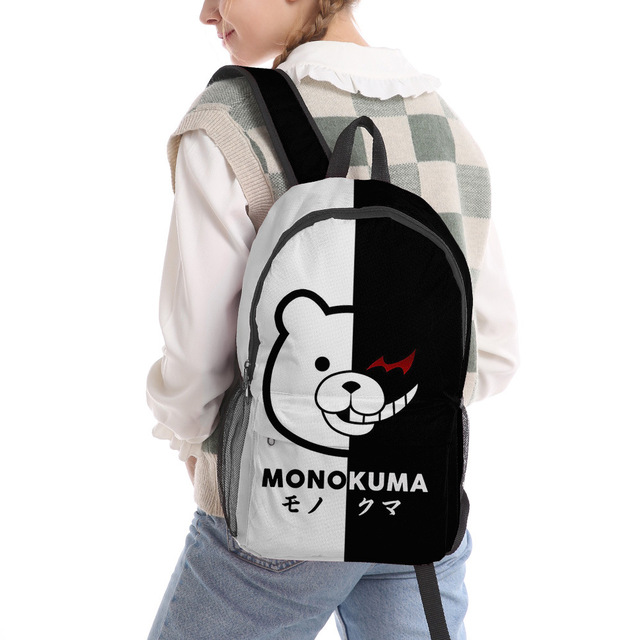 Nowoczesny plecak Danganronpa Monokuma z motywem anime dla nastolatków - Wianko - 15