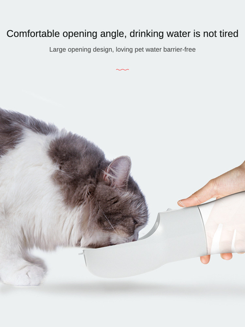 Przenośna butelka do picia wody dla kotów i psów - Pet Water Cup - Wianko - 18
