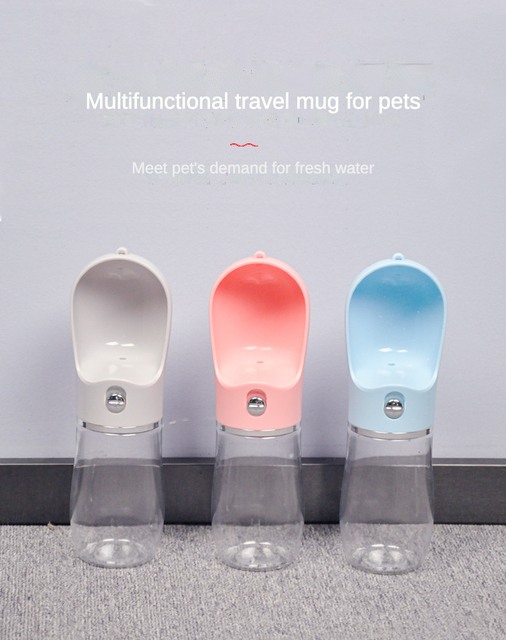 Przenośna butelka do picia wody dla kotów i psów - Pet Water Cup - Wianko - 10